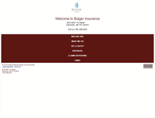 Tablet Screenshot of bulgerinsurance.com